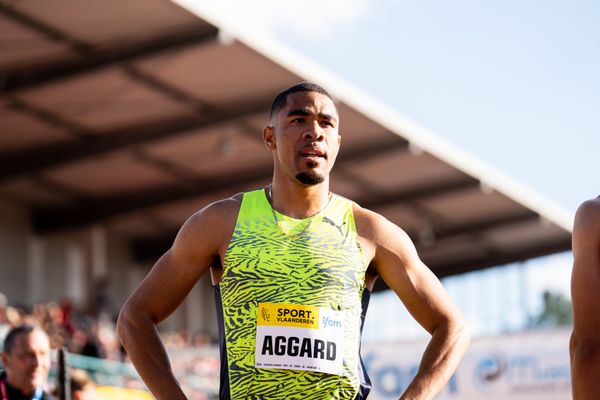 Terrence Aggard (The Netherlands) am 28.05.2022 waehrend der World Athletics Continental Tour IFAM Oordegem in Oordegem